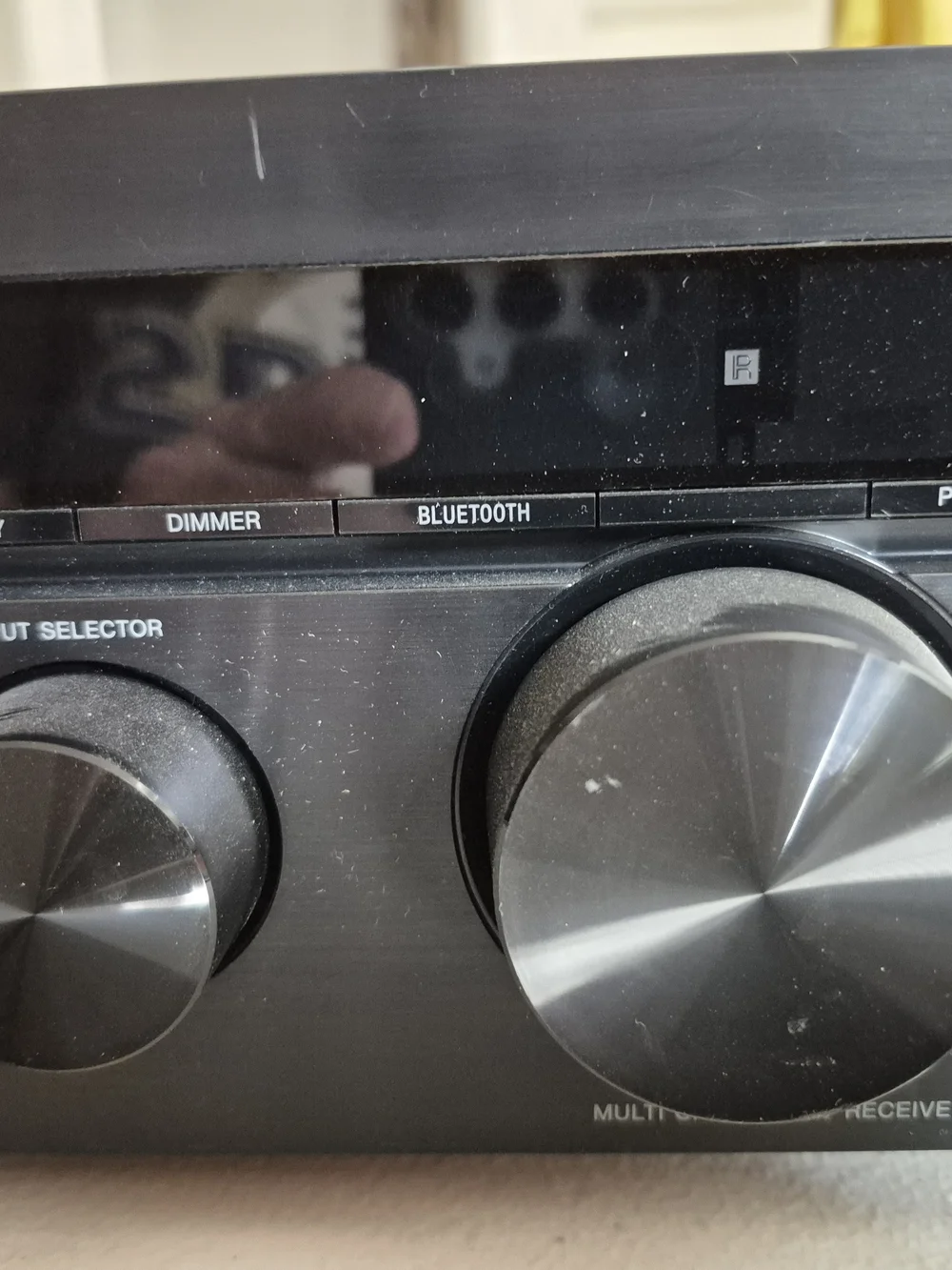 Sony STR-DH790 7.2-Channel Receiver with Bluetooth and Dual Control Knobs.